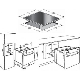 Духовой шкаф KAISER ehc 6172nf ofen set