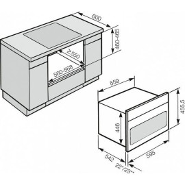 Духовой шкаф MIELE h 5040 bm bk