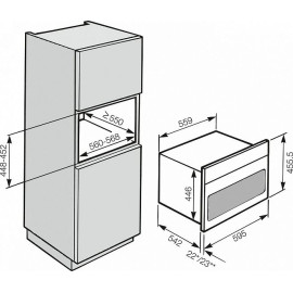 Духовой шкаф MIELE H6100BM EDST/CLST сталь CleanSteel
