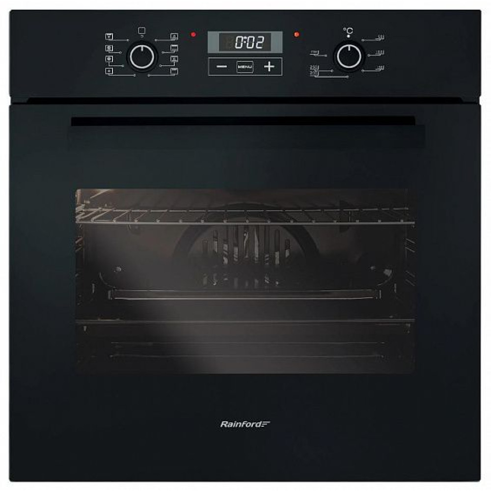 Духовой шкаф RAINFORD RBO-4638PB Black