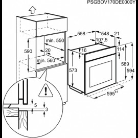 Духовой шкаф Electrolux OPEA 2550 V