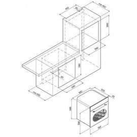 Духовой шкаф GRAUDE BK 60.1 WM