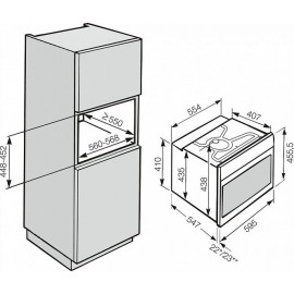 Духовой шкаф MIELE h 6401 b brws