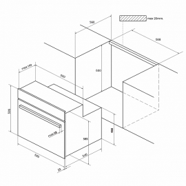 Духовой шкаф KUPPERSBERG HO 656 T