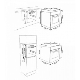 Духовой шкаф VESTFROST VFMT 60 OBI