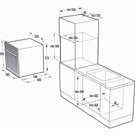 Духовой шкаф GORENJE BOP798S54X