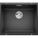 Кухонная мойка Blanco SUBLINE 500-U SILGRANIT антрацит с отв.арм. InFino (арт.523432)