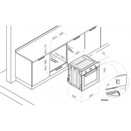 Духовой шкаф KORTING ogg 540 cfx
