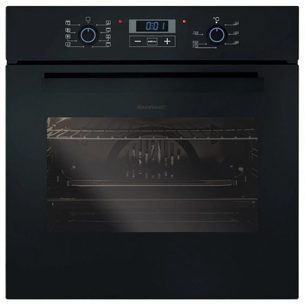 Духовой шкаф RAINFORD RBO-4638LPB Black