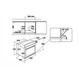 Духовой шкаф HOTPOINT-ARISTON FI7 861 SH IC/HA