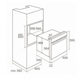 Духовой шкаф TEKA HO 725G BK (41590100)