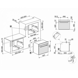 Духовой шкаф Smeg SFP6104WTPN