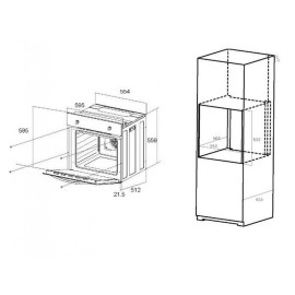 Духовой шкаф Maunfeld EOEC.586PB