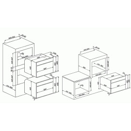 Духовой шкаф SMEG SF4603MCNX