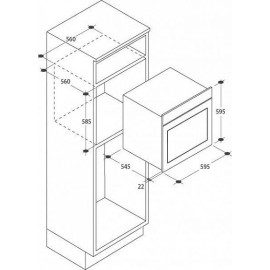 Духовой шкаф CANDY fpe 502/6 n