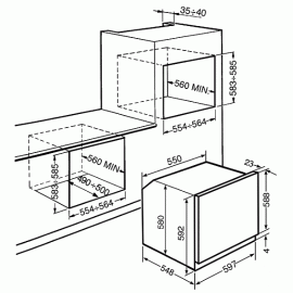 Духовой шкаф Smeg SFP 6104 TVS