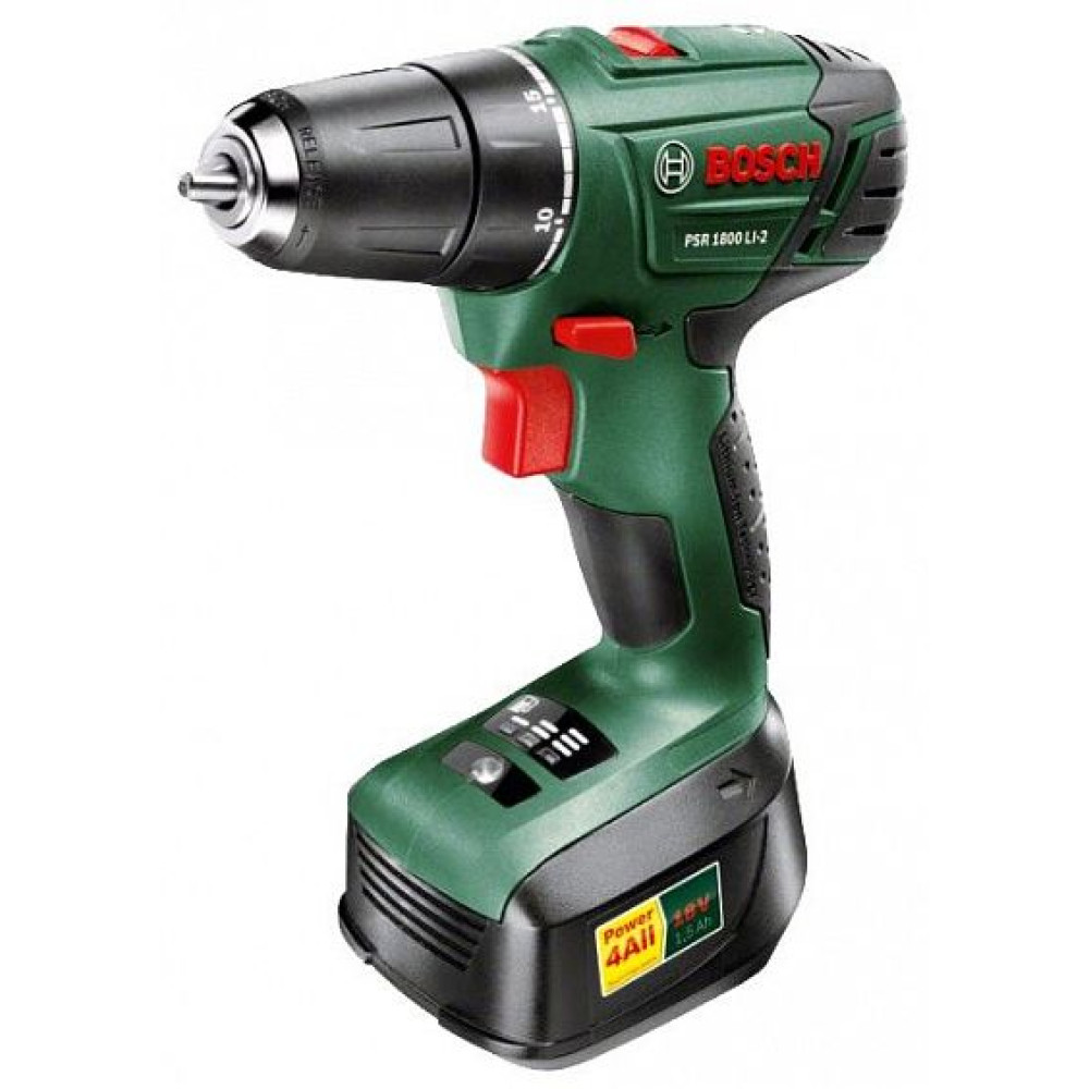Дрель-шуруповерт BOSCH psr 1800 li-2 (06039A3121)