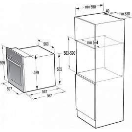 Духовой шкаф GORENJE BOP637ST
