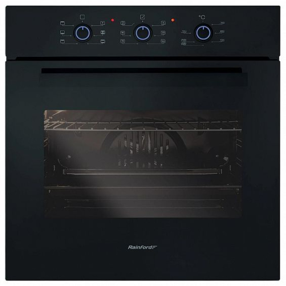 Духовой шкаф RAINFORD RBO-3616LPB Black