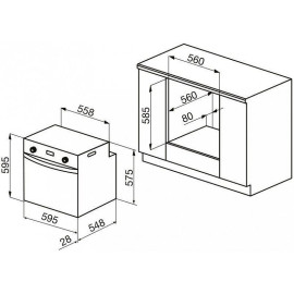 Духовой шкаф KORTING okb 9102 csgw pro