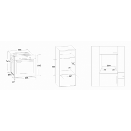 Духовой шкаф SIMFER B6ES16003
