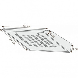 Встраиваемая вытяжка Ciarko ZRC Slim 50 Inox