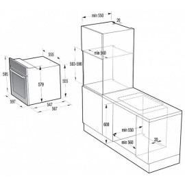 Духовой шкаф GORENJE BO 617 ORAB