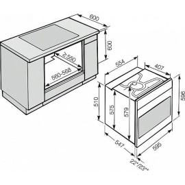 Духовой шкаф MIELE H 2265 B Active EDST/CLST