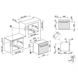 Духовой шкаф SMEG SO6102TG