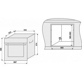 Духовой шкаф KRONASTEEL igg 1646 keg inox