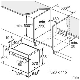 Духовой шкаф BOSCH HBA513BS1