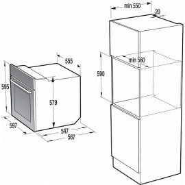 Духовой шкаф GORENJE bo636e11x