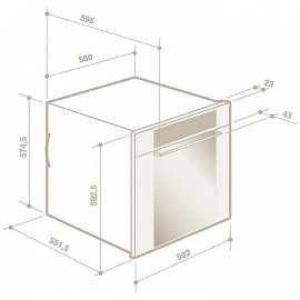Духовой шкаф DE DIETRICH dop 1140 ws