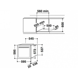 Духовой шкаф WHIRLPOOL akzm 775 ix