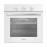 Духовой шкаф MAUNFELD meoc.674w (цвет белый+белое стекло)