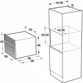 Духовой шкаф GORENJE BO547INB