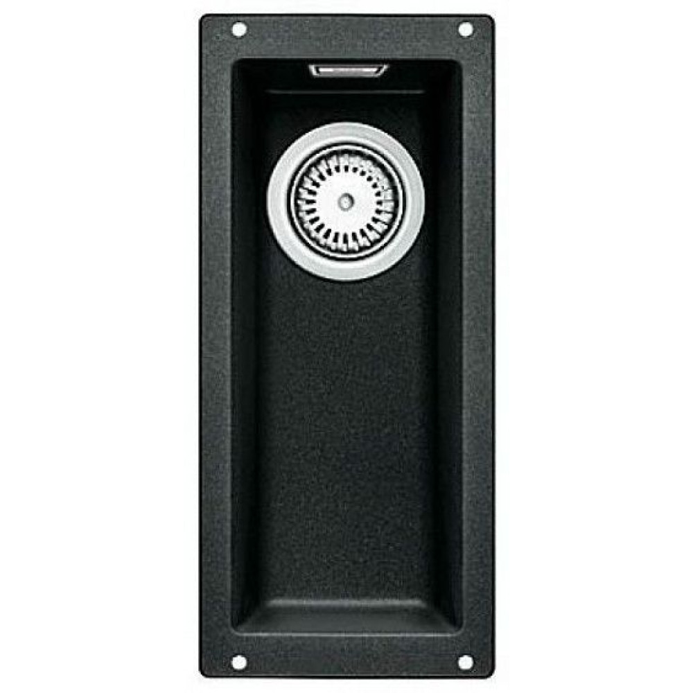 Кухонная мойка Blanco SUBLINE 160-U SILGRANIT антрацит c отв.арм. InFino (арт.523396)