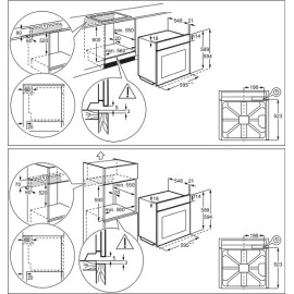 Духовой шкаф ELECTROLUX EOF4P74X