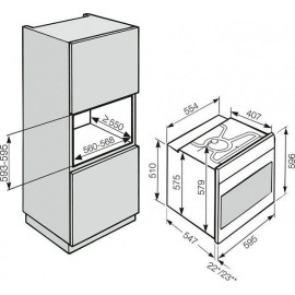 Духовой шкаф MIELE h 5461 bp ix