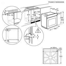 Духовой шкаф ELECTROLUX KOF3C70X