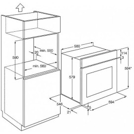 Духовой шкаф AEG bs 731442 cm