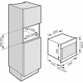 Духовой шкаф MIELE h 5080 bm ix