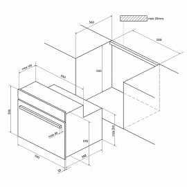 Духовой шкаф KUPPERSBERG sgg 663 b