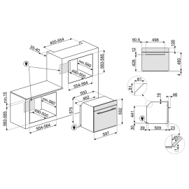 Духовой шкаф SMEG SO6102M2N