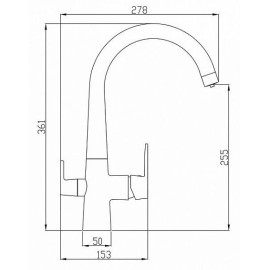 Смеситель ZORG SH 819 SATIN