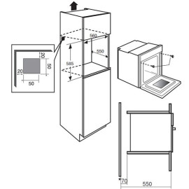 Духовой шкаф BRANDT fp 1067 wn