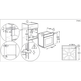 Духовой шкаф ELECTROLUX EOF3H70X