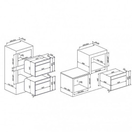 Духовой шкаф SMEG SF4140VC