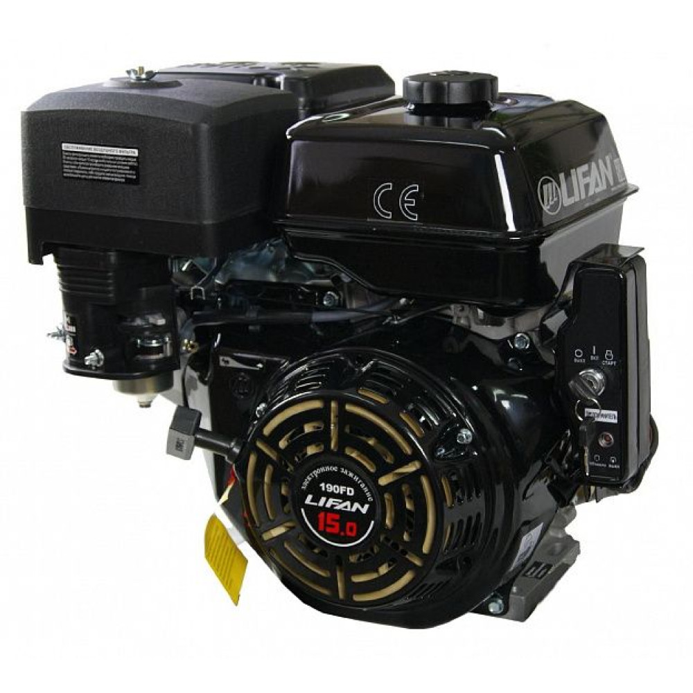 Двигатель Lifan 190FD 15лс