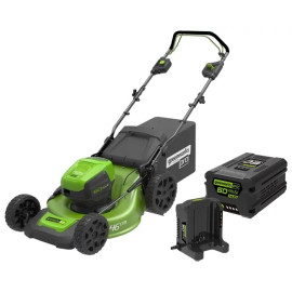 Газонокосилка аккумуляторная GREENWORKS GD60LM46HPK4